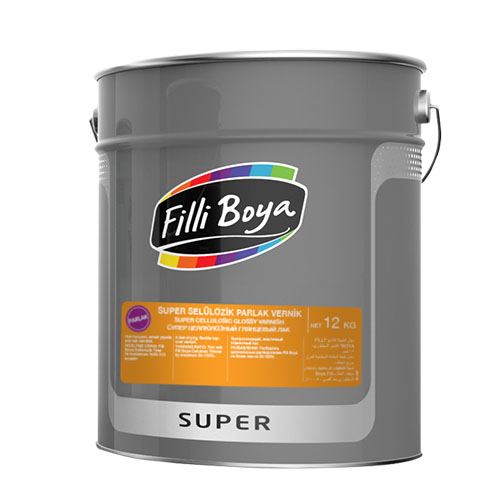 SUPER Selülozik Son Kat Parlak Vernikler