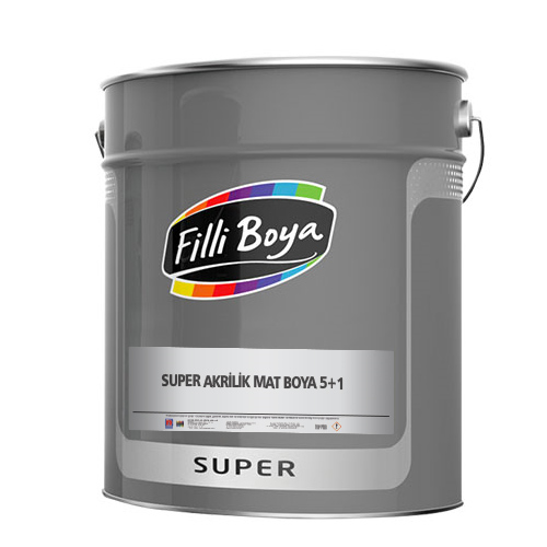 SUPER Akrilik Mat Boya 5+1