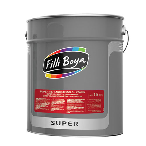SUPER Akrilik Dolgu Vernik 10+1